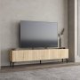 HANAH HOME TV polica Oscar Sapphire Oak - slika 3