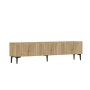 HANAH HOME TV polica Oscar Sapphire Oak - slika 5