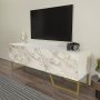 HANAH HOME TV polica Parla White 875ZNA4558 - slika 2