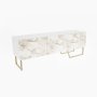 HANAH HOME TV polica Parla White 875ZNA4558 - slika 4