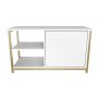 HANAH HOME TV polica Muskegon Gold White - slika 5