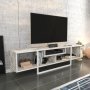 HANAH HOME TV polica Asal 150 White Ephesus - slika 2