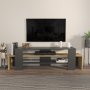 HANAH HOME TV polica Lenora Black Oak - slika 1