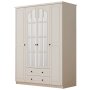 HANAH HOME Ormar mat bele boje Rb 013 - slika 4
