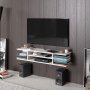 HANAH HOME TV polica Pivot White - slika 1