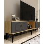 HANAH HOME TV polica Violet Sapphire Oak Anthracite - slika 3