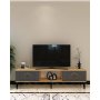 HANAH HOME TV polica Violet Sapphire Oak Anthracite - slika 1