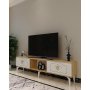 HANAH HOME TV polica Violet Sapphire Oak White - slika 2