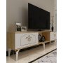 HANAH HOME TV polica Violet Sapphire Oak White - slika 3