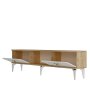 HANAH HOME TV polica Violet Sapphire Oak White - slika 5