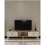HANAH HOME TV polica Violet Sapphire Oak White - slika 1