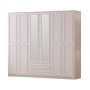 HANAH HOME Ormar mat bela boja Rb 186 05 - slika 5