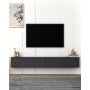 HANAH HOME TV polica Tuva Anthracite - slika 1