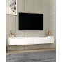 HANAH HOME TV polica Tuva White - slika 2