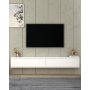 HANAH HOME TV polica Tuva White - slika 1
