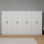 HANAH HOME Ormar bele boje Kardelen 1600 108 - slika 1