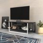 HANAH HOME TV polica Asal 120 Black White - slika 3