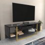HANAH HOME TV polica Asal 120 Black Gold - slika 2