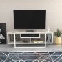 HANAH HOME TV polica Asal 120 Ephesus White - slika 1
