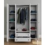HANAH HOME Drveni beli ormar FRN 20013 - slika 2