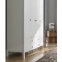 HANAH HOME Drveni beli ormar FRN 20013 - slika 3