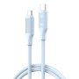 XO XO kabl za telefon USB-C - USB-C 1m 60W BLUE - slika 1