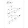 HANAH HOME TV polica Mensi Oak - slika 5