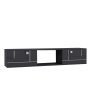 HANAH HOME TV polica Aredam Anthracite Silver - slika 4