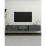 HANAH HOME TV polica Aredam Anthracite Silver - slika 1