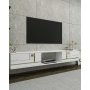 HANAH HOME TV polica Aredam White Gold - slika 2