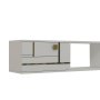 HANAH HOME TV polica Aredam White Gold - slika 5