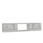 HANAH HOME TV polica Aredam White Silver - slika 4