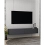 HANAH HOME TV polica Paris - Anthracite - slika 2