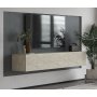 HANAH HOME TV polica Alfa Travertine - slika 1