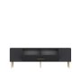 HANAH HOME TV polica Dekos Anthracite Gold - slika 5