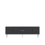 HANAH HOME TV polica Dekos Anthracite Silver - slika 3