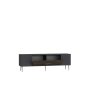 HANAH HOME TV polica Dekos Anthracite Walnut Silver - slika 5