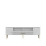 HANAH HOME TV polica Dekos White Gold - slika 5