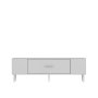HANAH HOME TV polica Dekos White Silver - slika 3