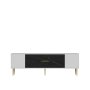 HANAH HOME TV polica Dekos White Black Marble Gold - slika 3