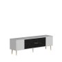 HANAH HOME TV polica Dekos White Black Marble Gold - slika 4