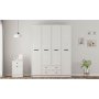 HANAH HOME Ormar mat bele boje Rb 168 01 001 - slika 2