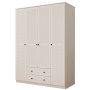 HANAH HOME Ormar mat bele boje Rb 063 01 - slika 4