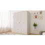 HANAH HOME Ormar mat bele boje Rb 063 01 - slika 1