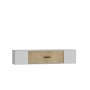 HANAH HOME TV polica Kodaks White Sapphire Oak - slika 4