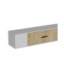 HANAH HOME TV polica Kodaks White Sapphire Oak - slika 5