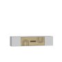 HANAH HOME TV polica Kodaks L2 White Sapphire Oak - slika 5