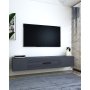 HANAH HOME TV polica Kodaks L3 Anthracite - slika 2