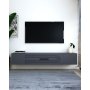 HANAH HOME TV polica Kodaks L3 Anthracite - slika 1