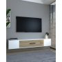 HANAH HOME TV polica Kodaks L3 White Sapphire Oak - slika 2